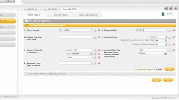 Filing Section 16 Forms using SEC Connect