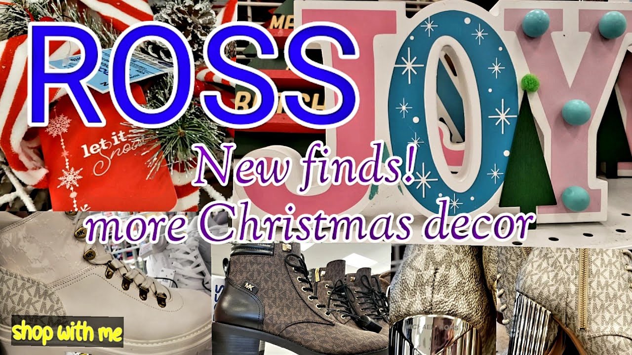 Ep83 Today at ROSS, Christmas decor, come shop with me YouTube