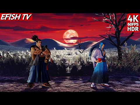Yagyu Jubei vs Tachibana Ukyo (Hardest AI) - Samurai Shodown