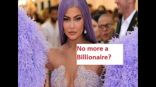 Kylie Jenner is no longer a billionaire, according to Forbes