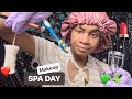 Asmr  makeup  spa day veronica