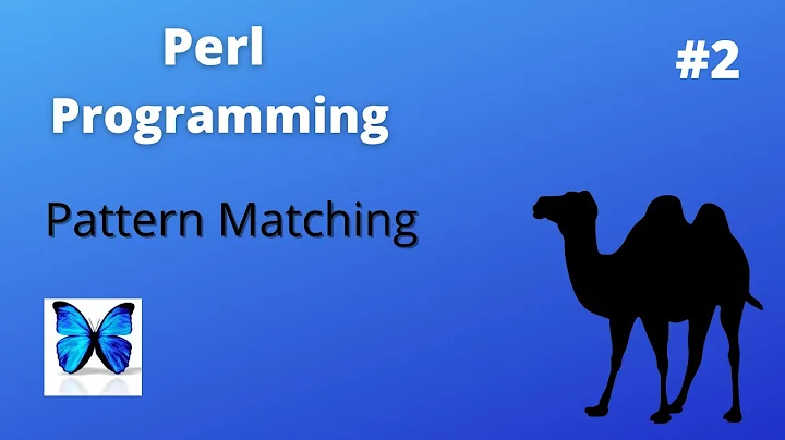 Pattern matching in PERL