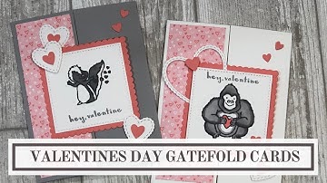 How To Make A Gatefold Card (For Valentines Day)