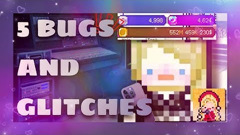 5 BUGS AND GLITCHES | Monthly Entertainment (Monthly Idol 2)