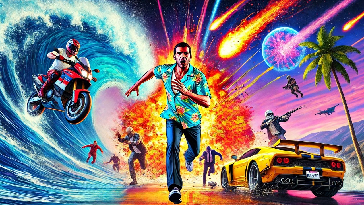 TERMIN GTA 5, dar la FIECARE 30 de SECUNDE se INTAMPLA CEVA FOARTE