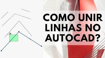 COMO UNIR LINHAS NO AUTOCAD