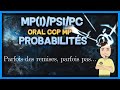 [MP(I)/PSI/PC] Probabilités - oral Mines-Ponts MP (tirages parfois avec remise, parfois sans)