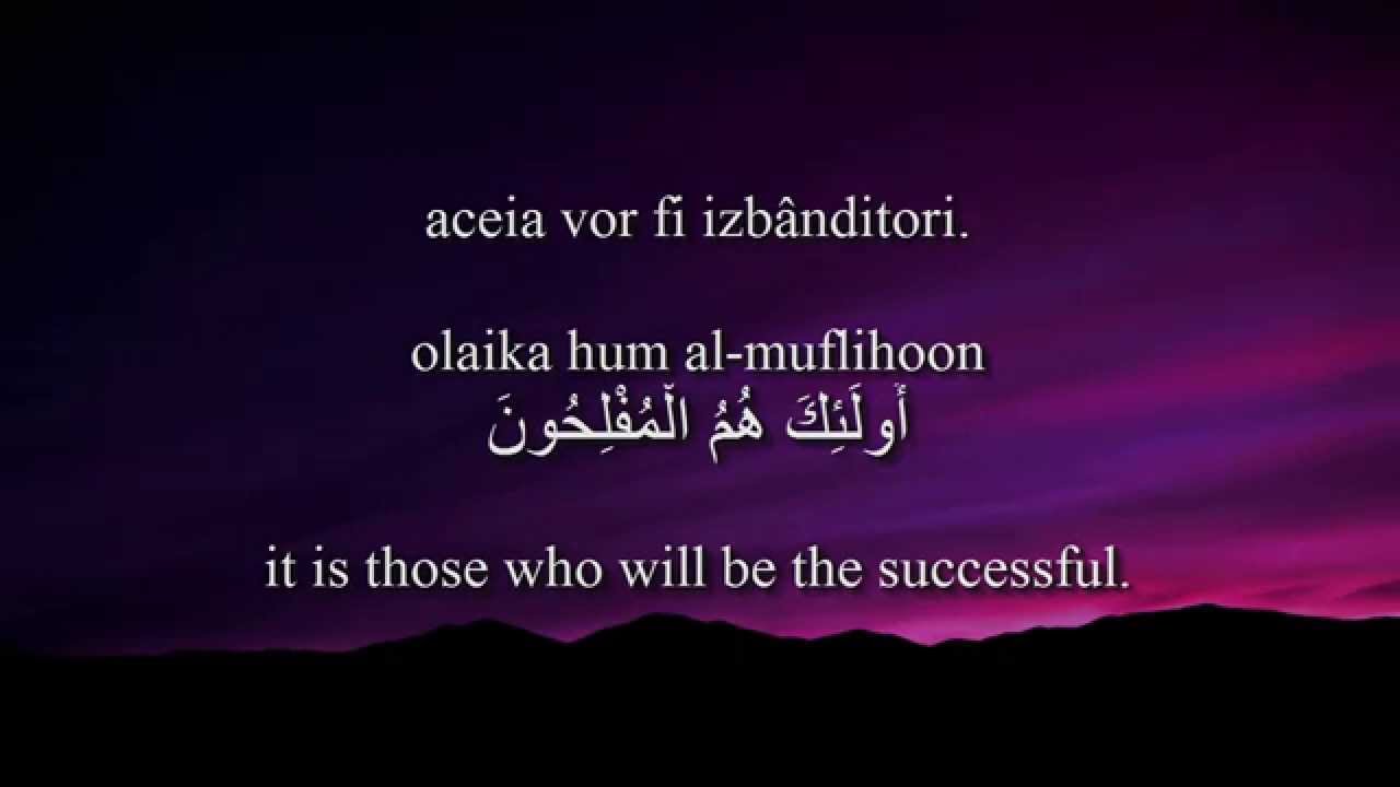 Holy Quran Surat Al A raf 7 157 Romanian And English Translation holy-quran-surat-al-a-raf-7-157-romanian-and-english-translation