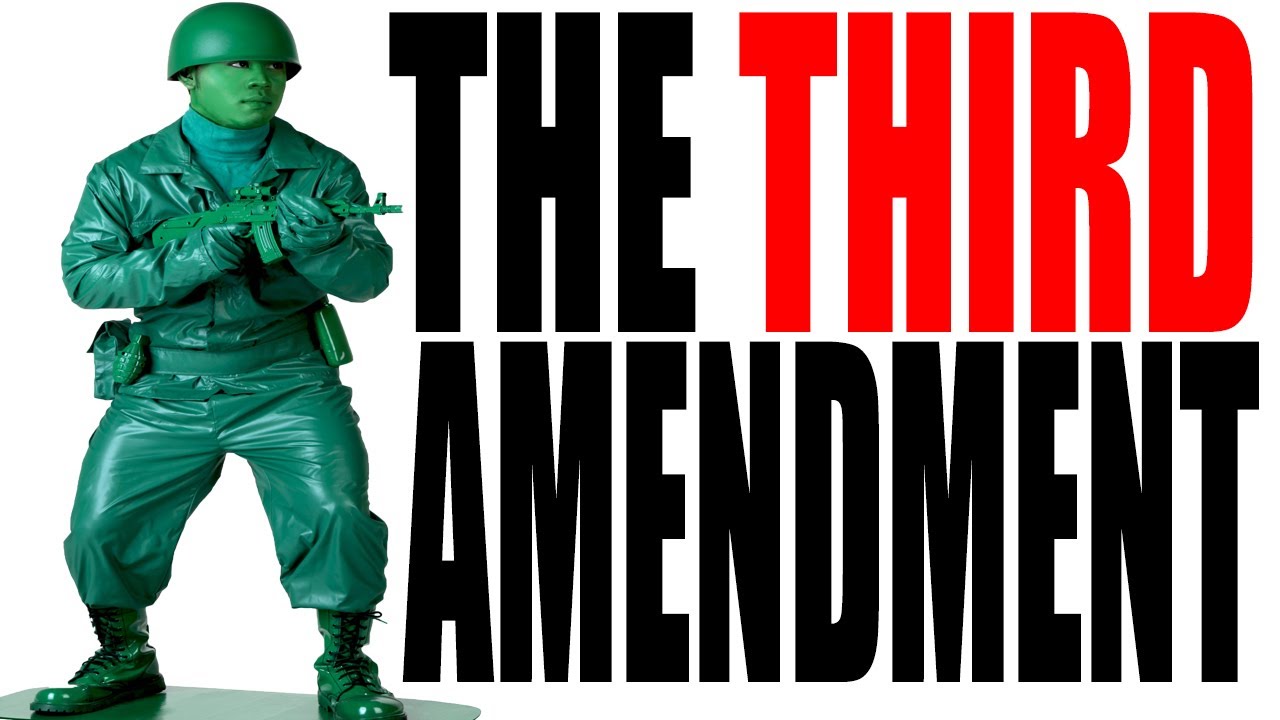 visual representation of the 3rd amendment