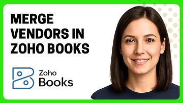 How to Merge Vendors in Zoho Books