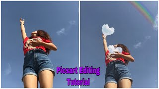 Picsart Editing Tutorial| Creative Edit Using Sticker Option| Sushma Thapa screenshot 4