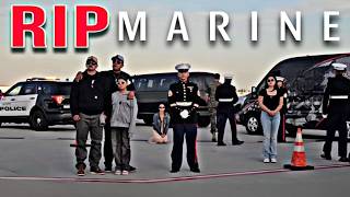 Fallen U.S. Marine LCpl Daniel Montano Remembered in Emotional Final Tribute - #marinecorps #rip