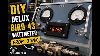 DIY Delux Digital Bird 43 Wattmeter From Junk