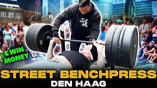 Hoe Sterk Is Den Haag Met Bankdrukken? Man Drukt 180Kilo ?