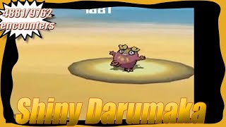 Full Odds shiny Darumaka - 4881/9762 - Pokemon White
I did not see this shiny at all, nobody did. It was a great surprise for everybody! Full Odds shiny Darumaka - 4881/9762 - Pokemon White