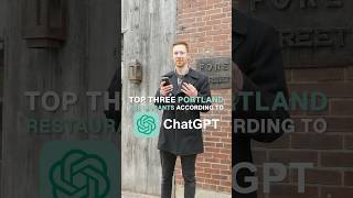 Top 3 Restaurants in Portland Maine According to ChatGPT #portlandmaine #chatgpt #mainefood
