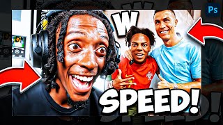 How To Make Live Thumbnails Like Kai Cenat and Brucedropemoff + PSD! *BEST* Thumbnail Tutorial! #4