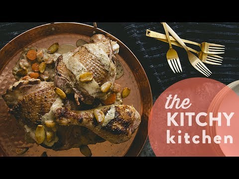 Caramelized Garlic and White Wine Thanksgiving Turkey // Sponsored by Holland House
