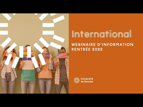 Webinaire d'information pour les étudiant·e·s en mobilité individuelle - Rentrée 2022