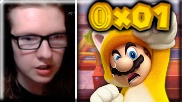 If I COLLECT A COIN, the video ends - Super Mario 3D World