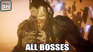 Outriders - All Bosses (With Cutscenes) UHD 4K 60FPS PC