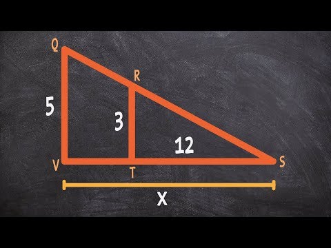 वीडियो: जब दो त्रिभुज समरूप हों?