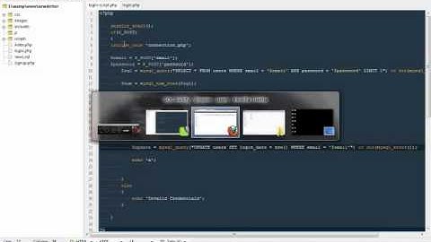 Php and Mysql Based Newsletter System Part 4 :- Creating secured sessions