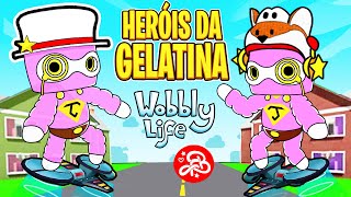 Bebês Heróis da Gelatina😄Wobbly Life #35