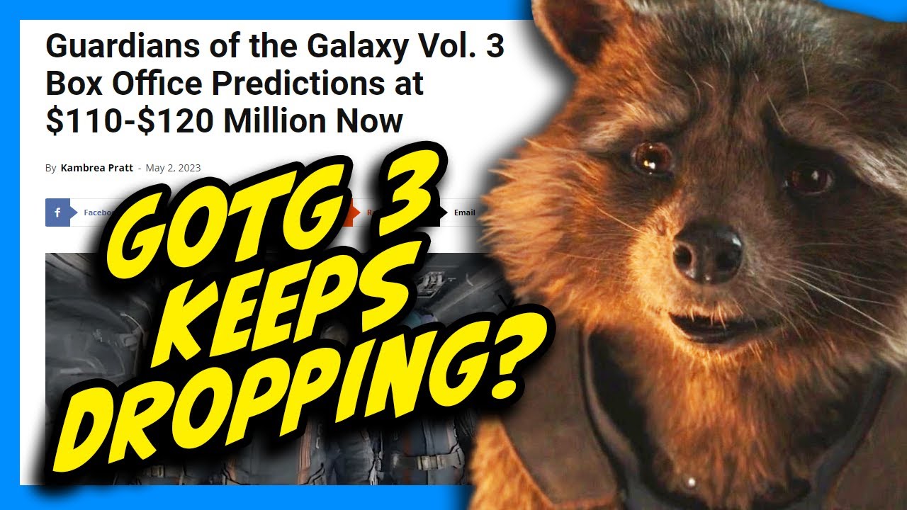 Guardians 3 Box Office Projections DROPPING! Rocket’s TRAGIC Backstory to Blame?