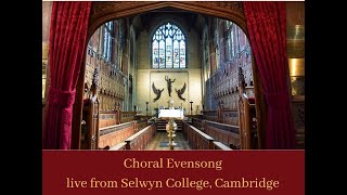 Choral Evensong on Sunday 12 May