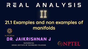 21.1 Examples and non examples of manifolds