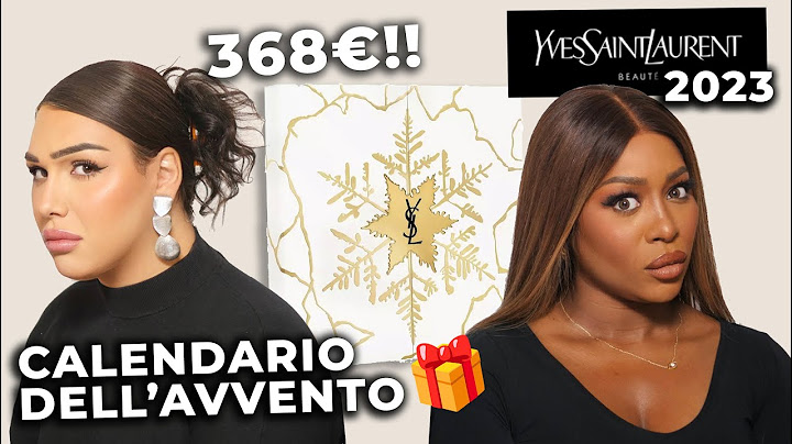 368€ !!!! CALENDARIO DELL'AVVVENTO YSL BEAUTY 2023 🎁 con @AleHilton | YVES SAINT LAURENT