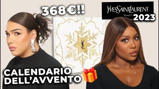 368€ !!!! CALENDARIO DELL'AVVVENTO YSL BEAUTY 2023 🎁 con @AleHilton | YVES SAINT LAURENT