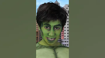 Hulk Face Paint Easy Superhero Face Paint For Kids Shorts 
