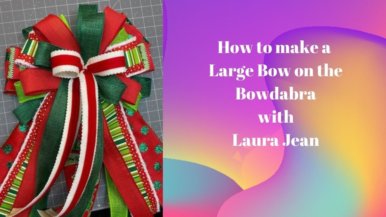 Darice Large Bowdabra Bow Maker, Crafting, Ribbon/bows, SameDay Dispatch