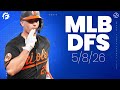 MLB DFS Picks & Strategy for DraftKings & FanDuel (5/8/26)