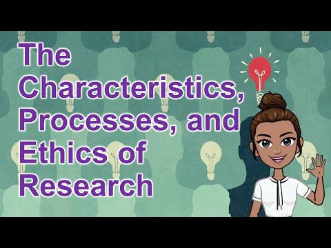 व्यावहारिक अनुसंधान 1 - अनुसंधान के लक्षण, प्रक्रियाएं और नैतिकता