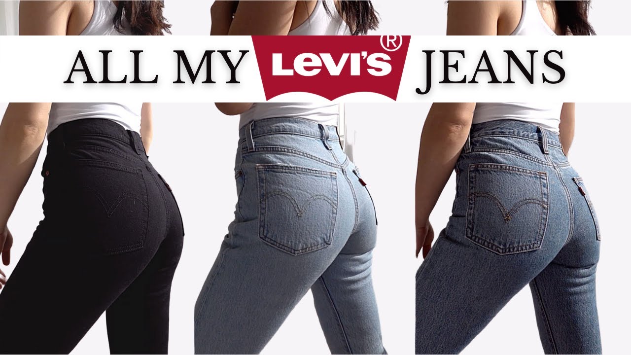 LEVI'S 501 vs WEDGIE vs RIBCAGE 👖which one makes your butt look best? -  YouTube