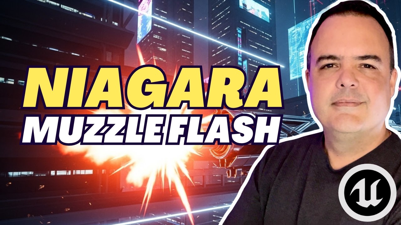 Create a Basic Muzzle Flash with Niagara | Unreal Tutorial - YouTube