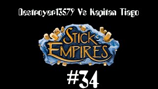 I GOT R@PED AS ELEMENTALS! - Stick Empires Online Battle #34