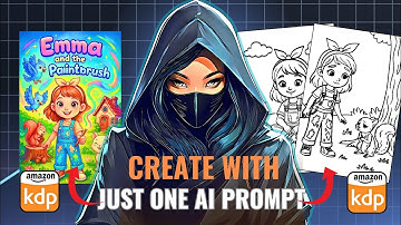 I Created an Amazon KDP AI Coloring Book (Start to Finish) Using One Prompt. Here