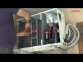 Split AC Outdoor Unit Wet Service Process  Hindi