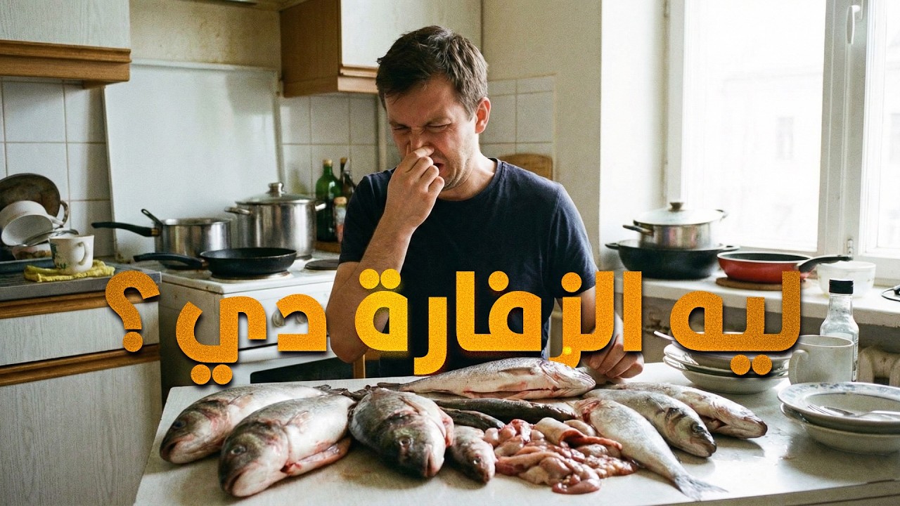 ليه السمك وباقي المخلوقات البحرية ريحتها 