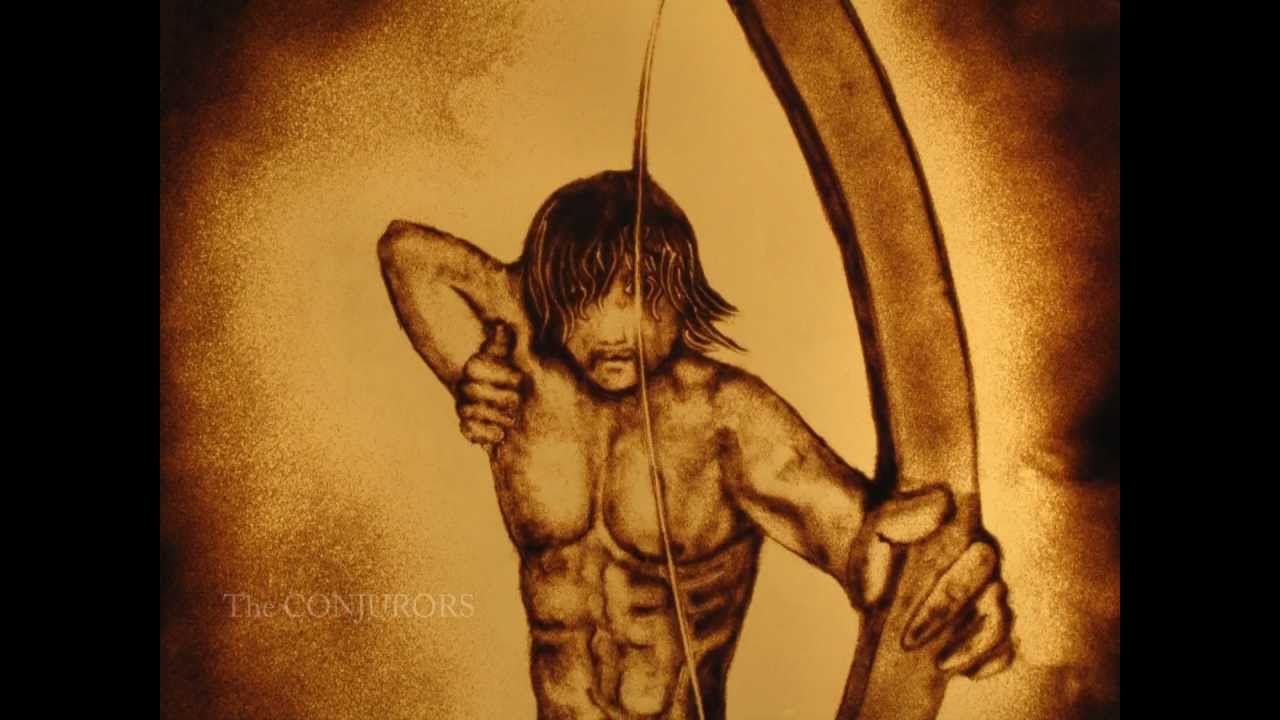 The END | Sand animation film by The CONJURORS