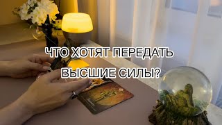 🕊️❗️ЧТО ХОТЯТ ПЕРЕДАТЬ ВЫСШИЕ СИЛЫ⚡️