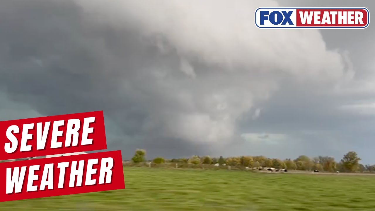 Tornadoes, Large Hail Reported As Severe Weather Sweeps Across South ...