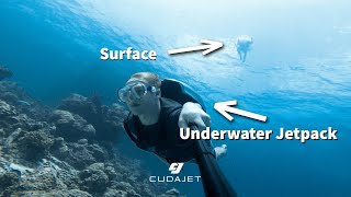 Flying the Underwater Jetpack - CudaJet screenshot 1