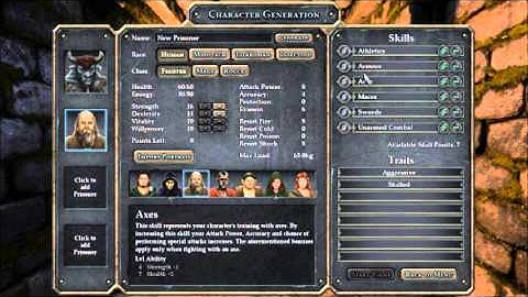 Legend of Grimrock Ep1.2 Character Creation