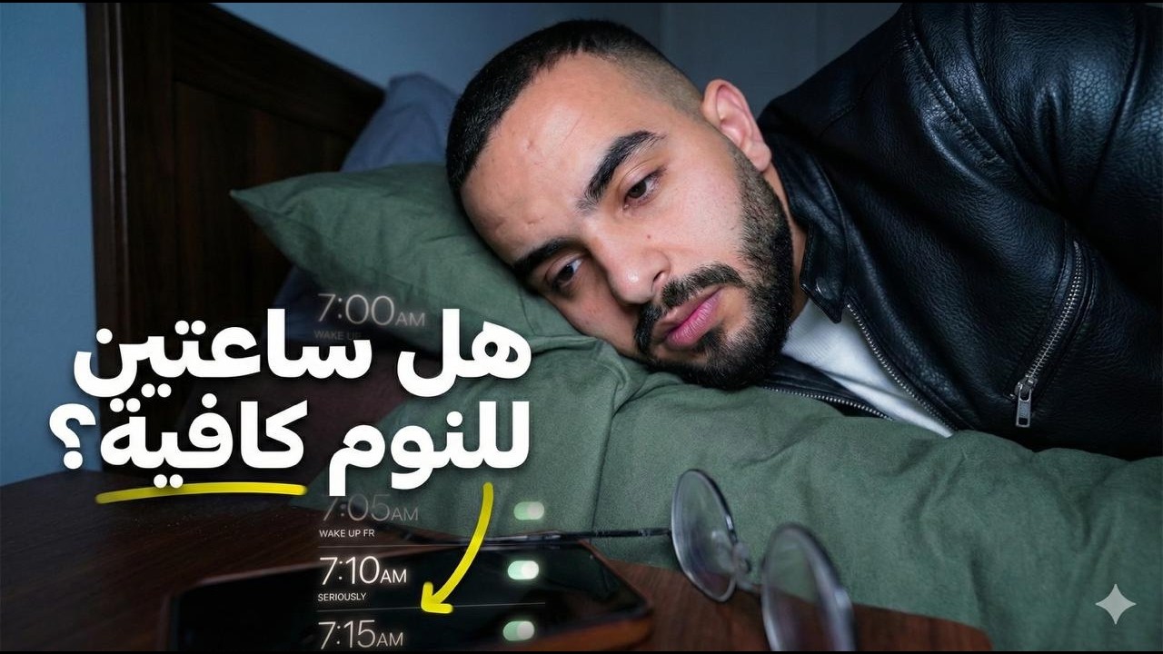 ساعتين نوم كافية لو دنهلك نفسنا على الفاضي || الحل الاخير