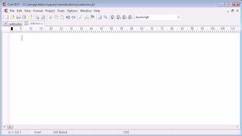 jQuery Tutorial - 11 - Introduction to Selectors